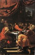 VOUET, Simon The Last Supper wt oil painting on canvas
